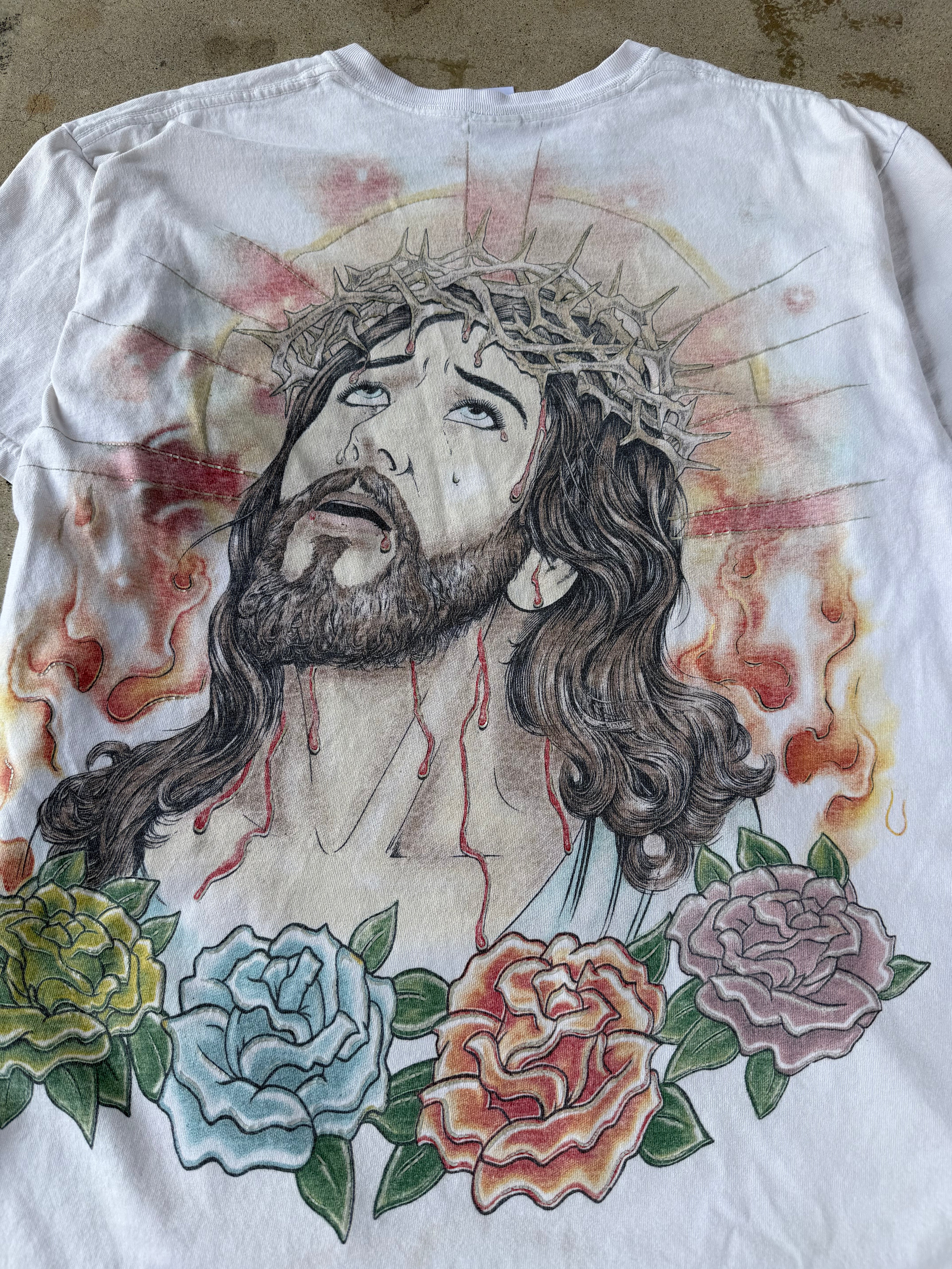 00s Jesus "Sacred Heart" Tee | L