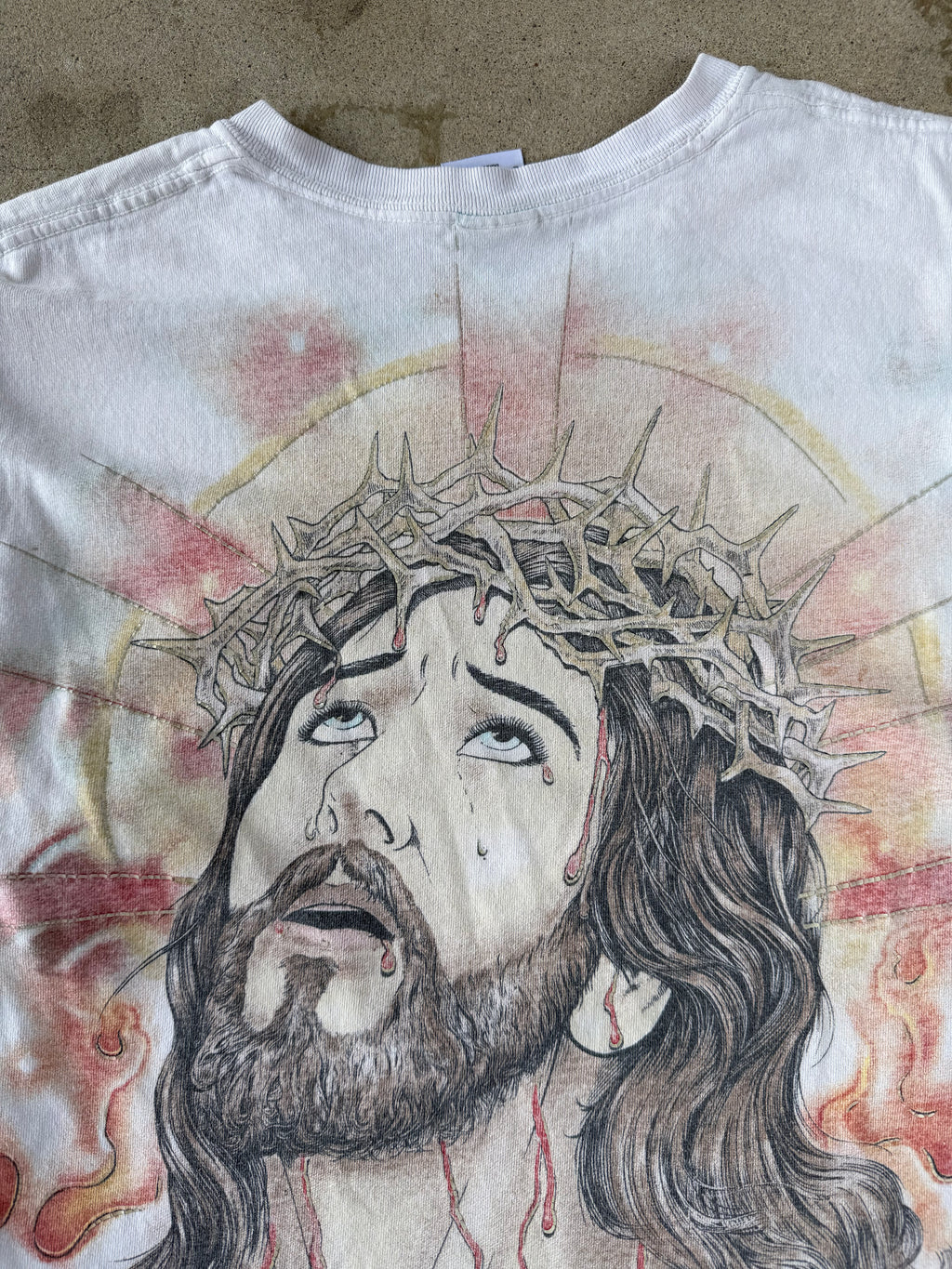 00s Jesus "Sacred Heart" Tee | L