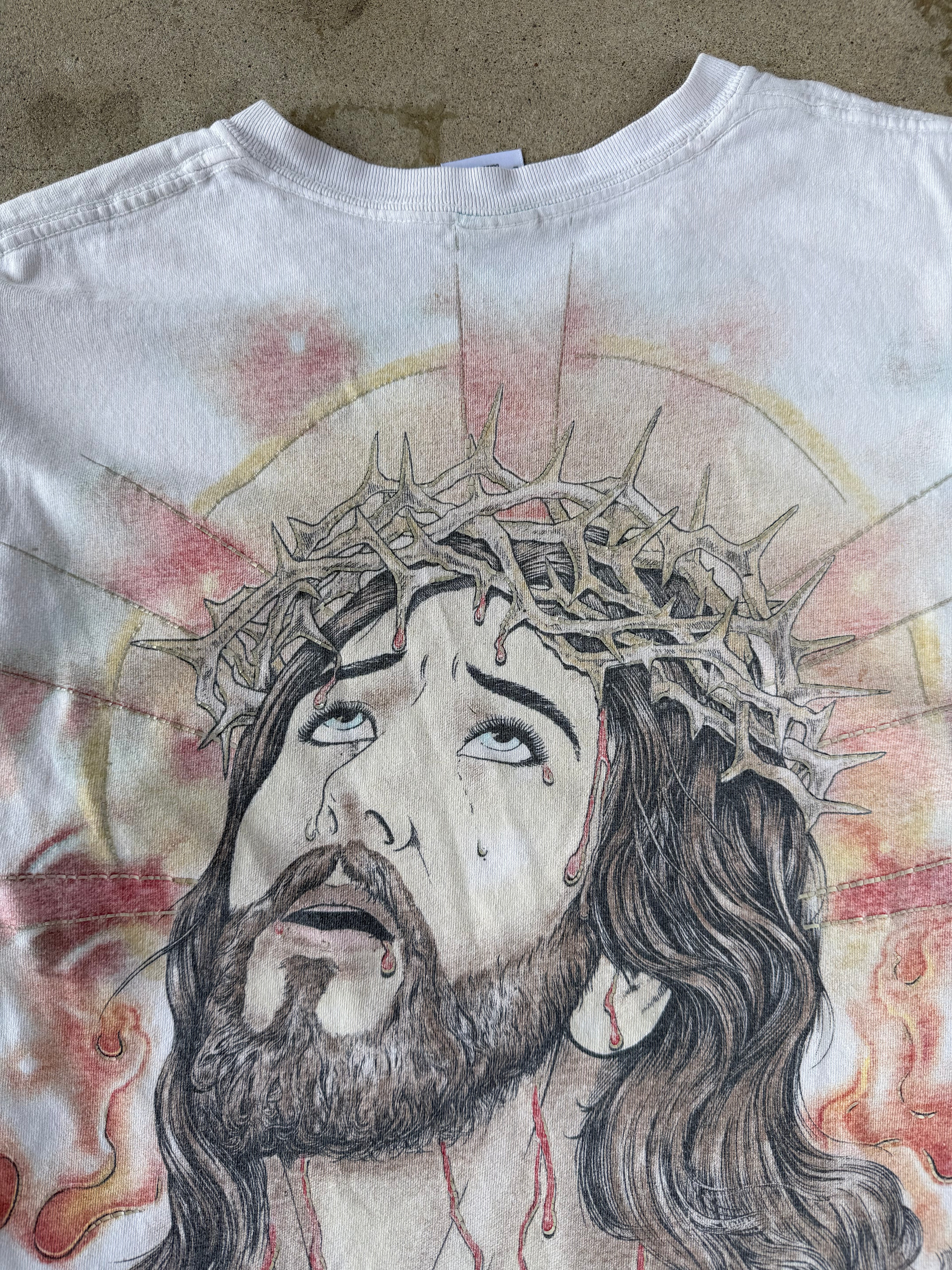00s Jesus "Sacred Heart" Tee | L
