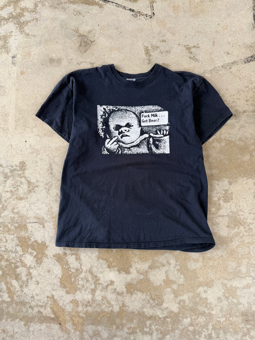 00s "Got Beer" Comedy Tee | L