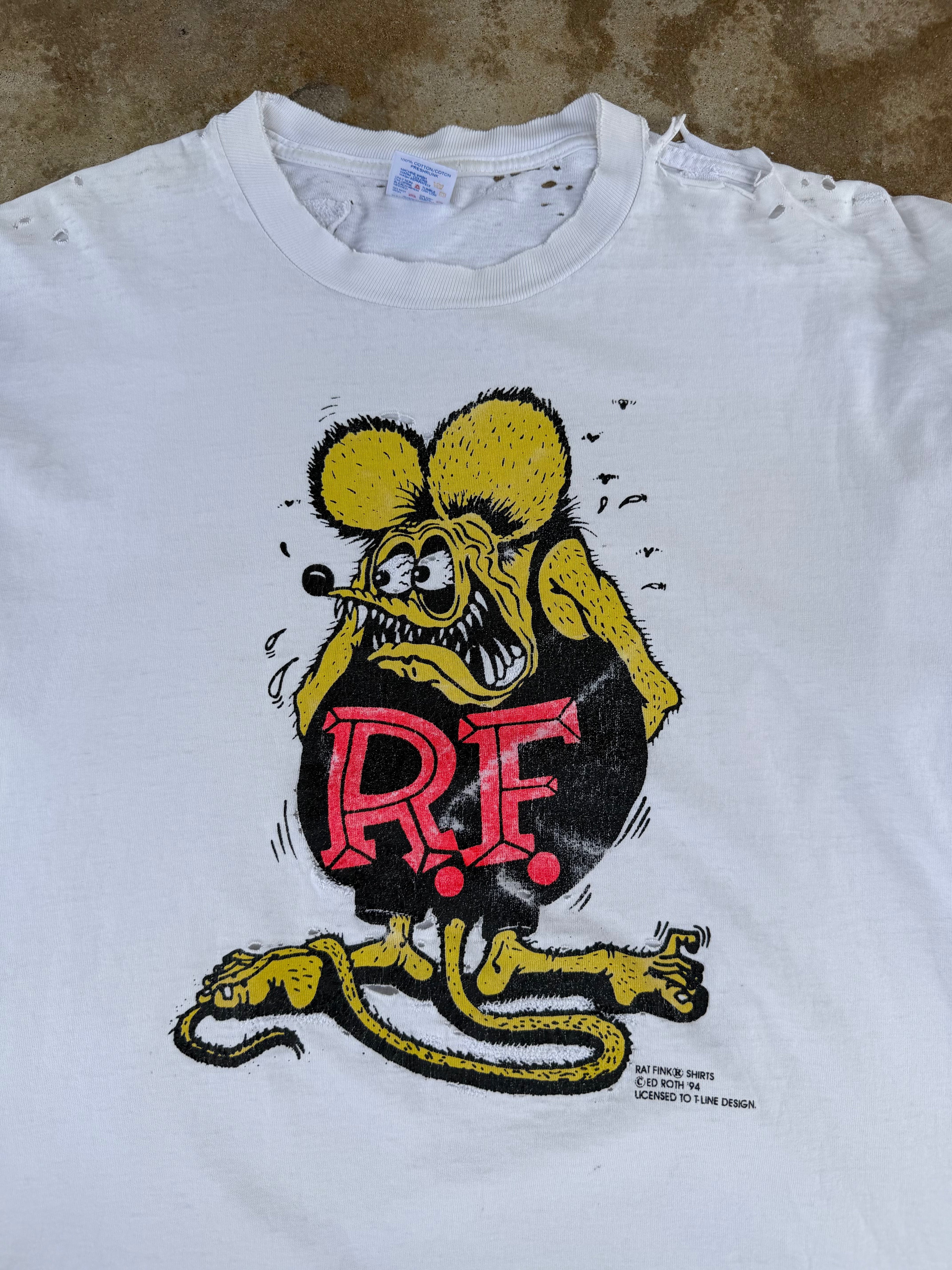 90s Thrashed Rat Fink | XL