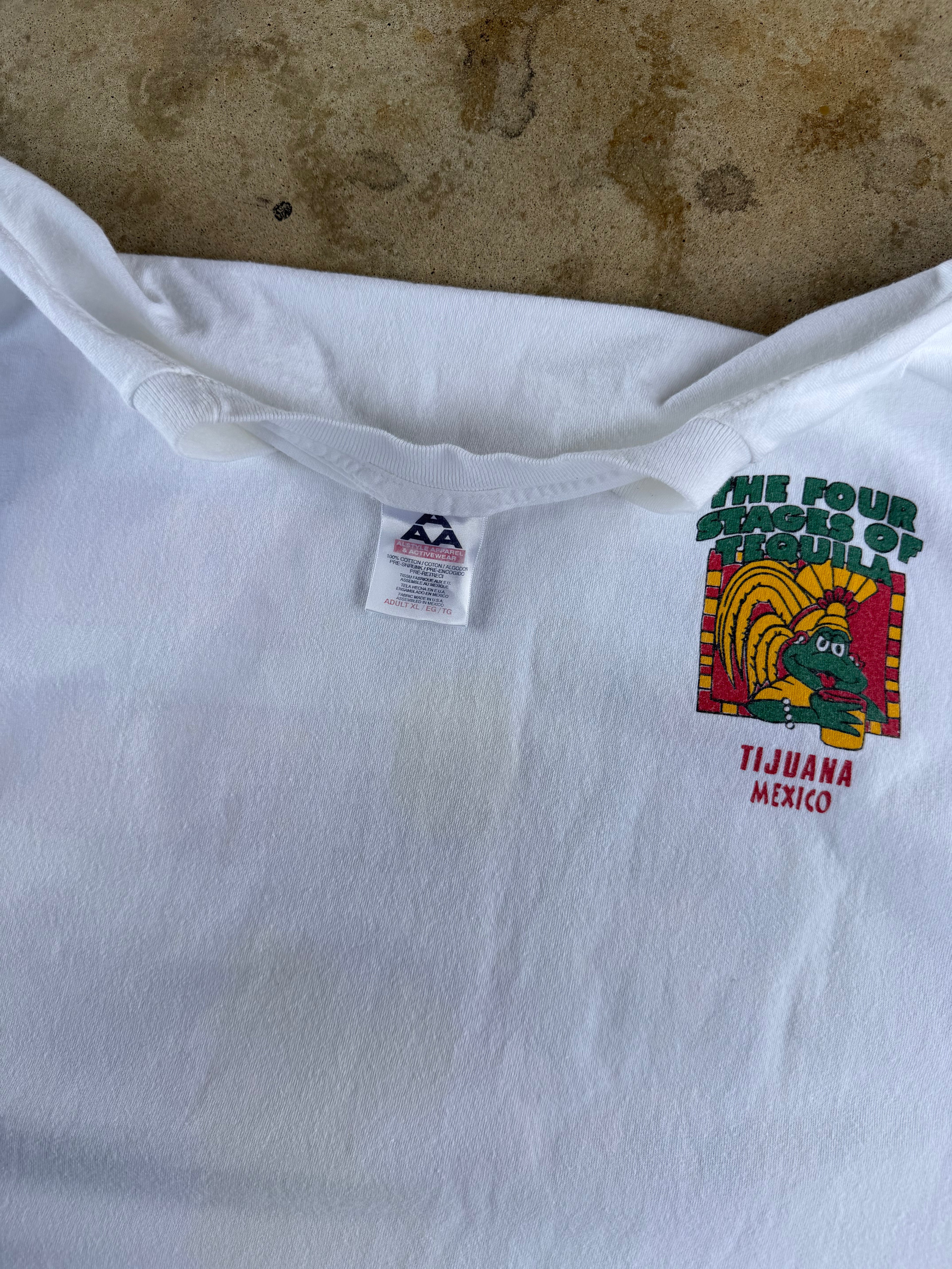 00s "Four Stages of Tequila" Tee | XL