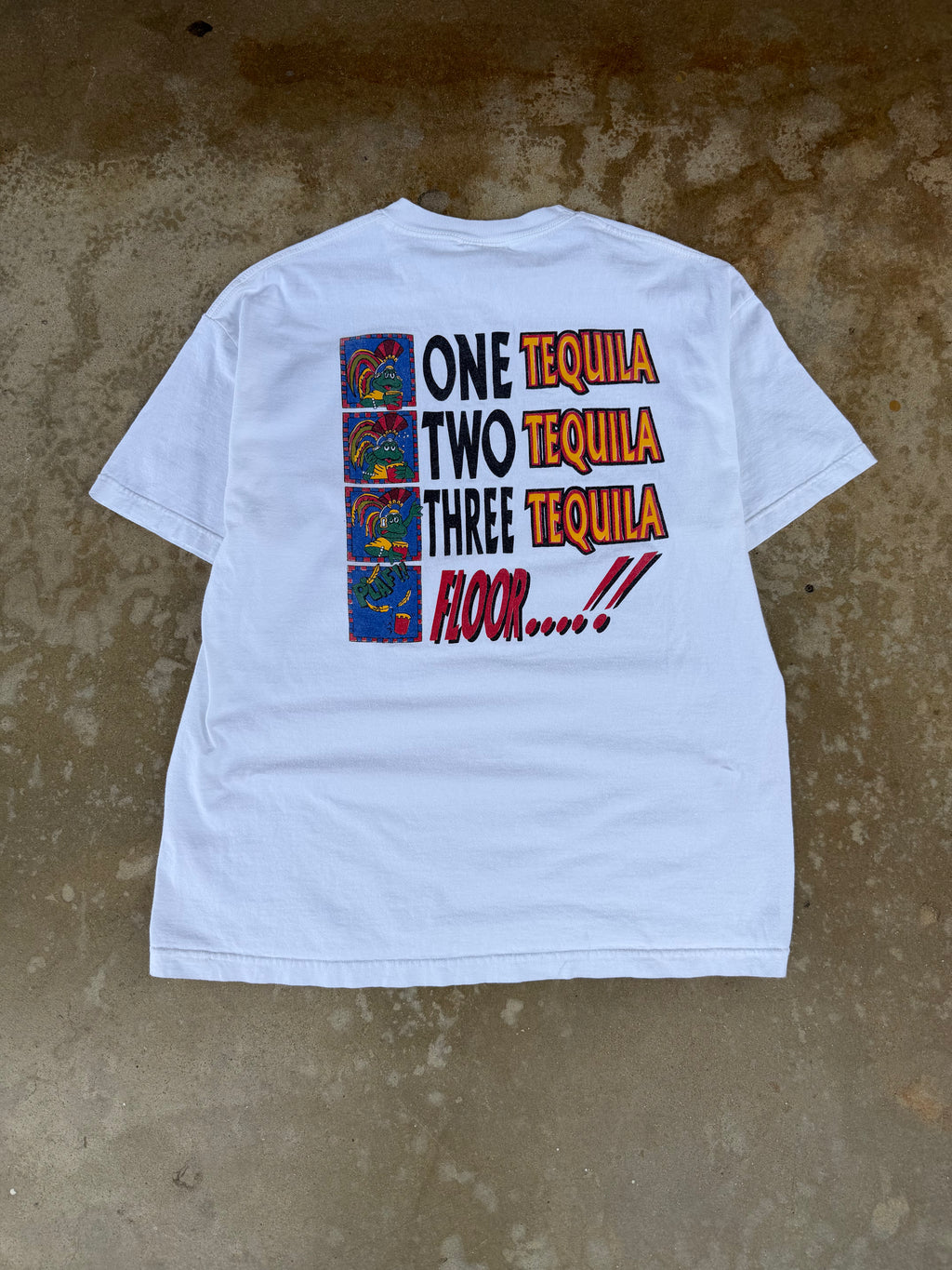 00s "Four Stages of Tequila" Tee | XL