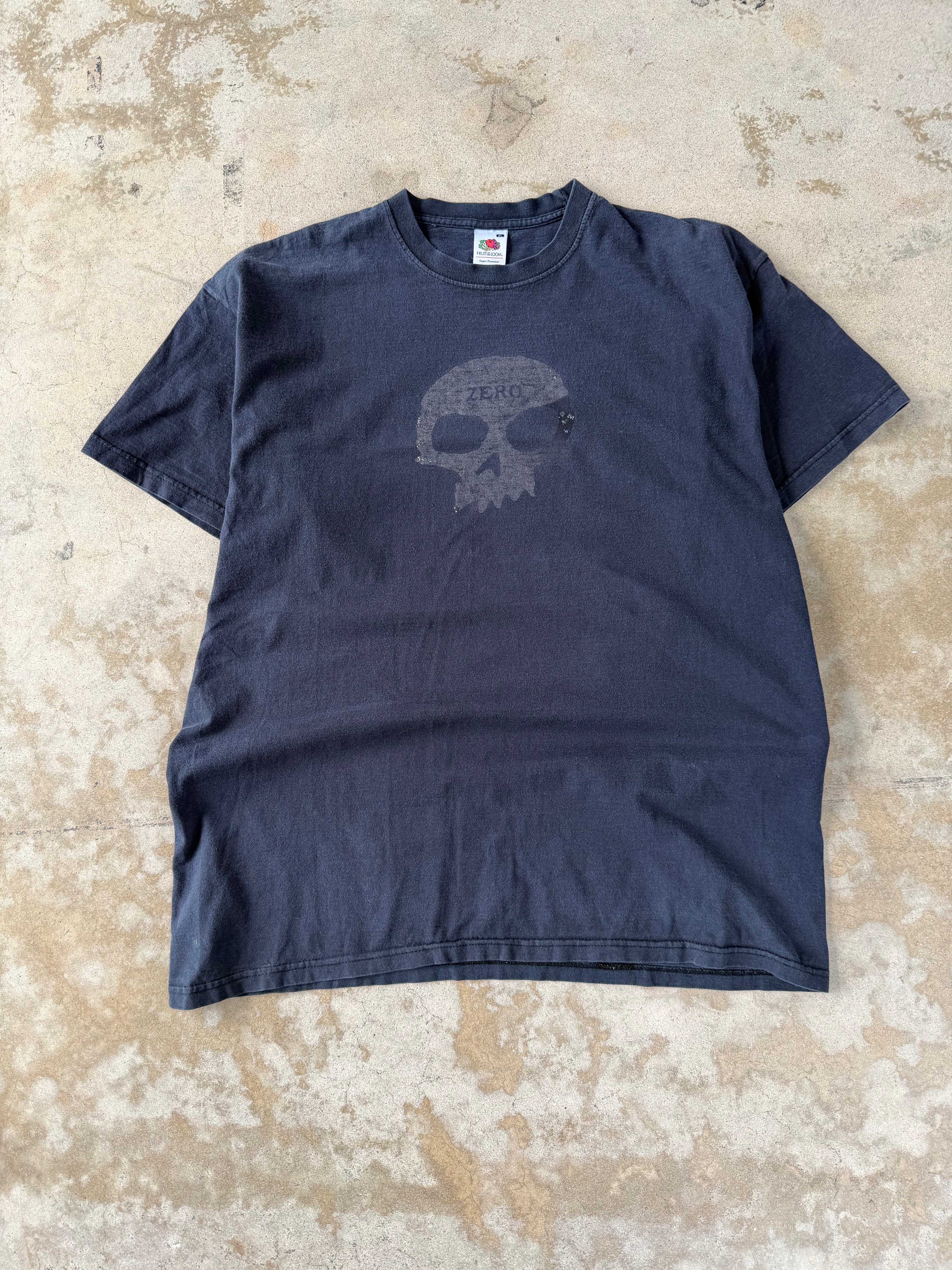 00s Faded Zero Skateboard Skull | XL