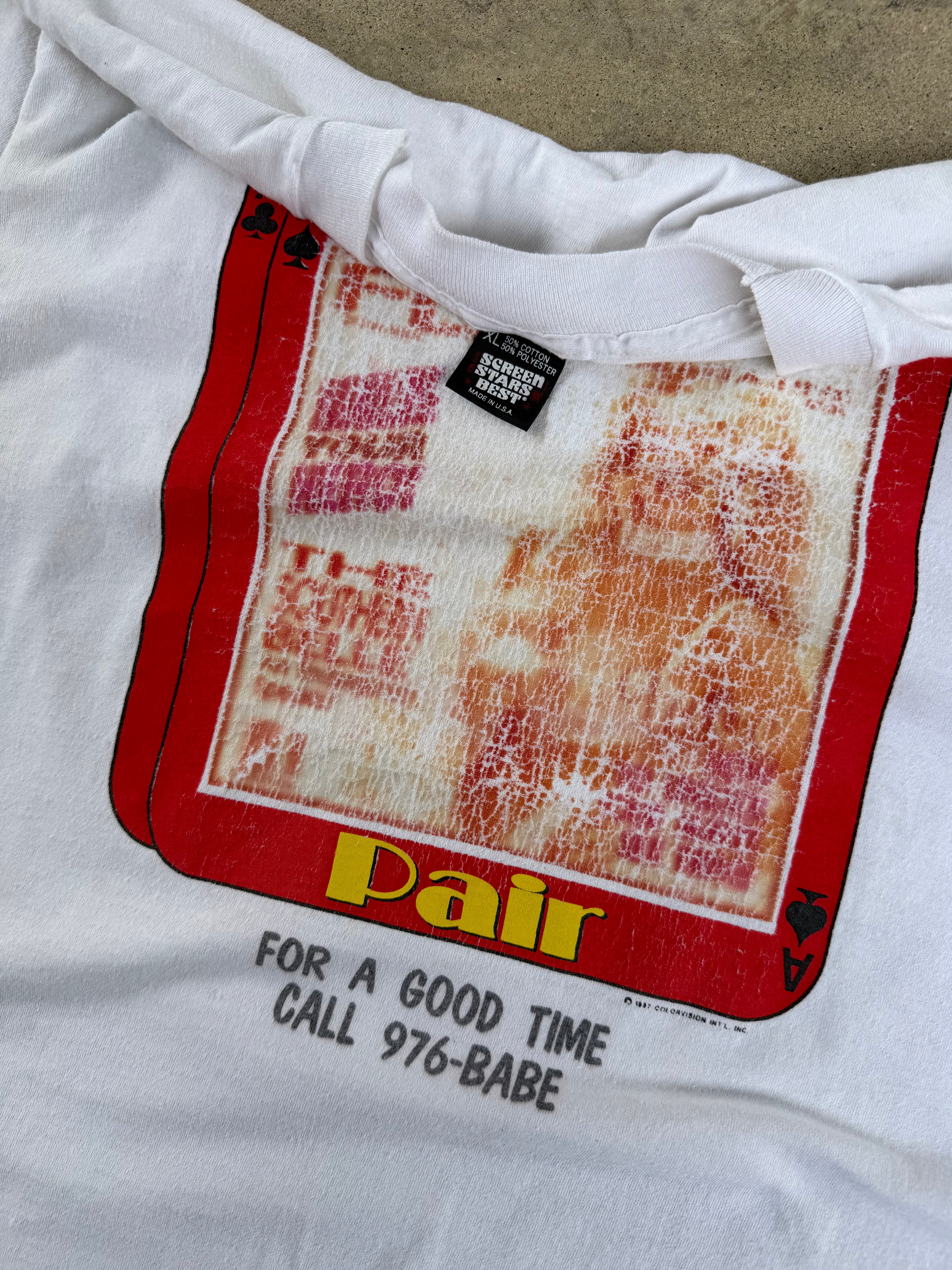 90s "What A Pair" Comedy Model Tee | XL