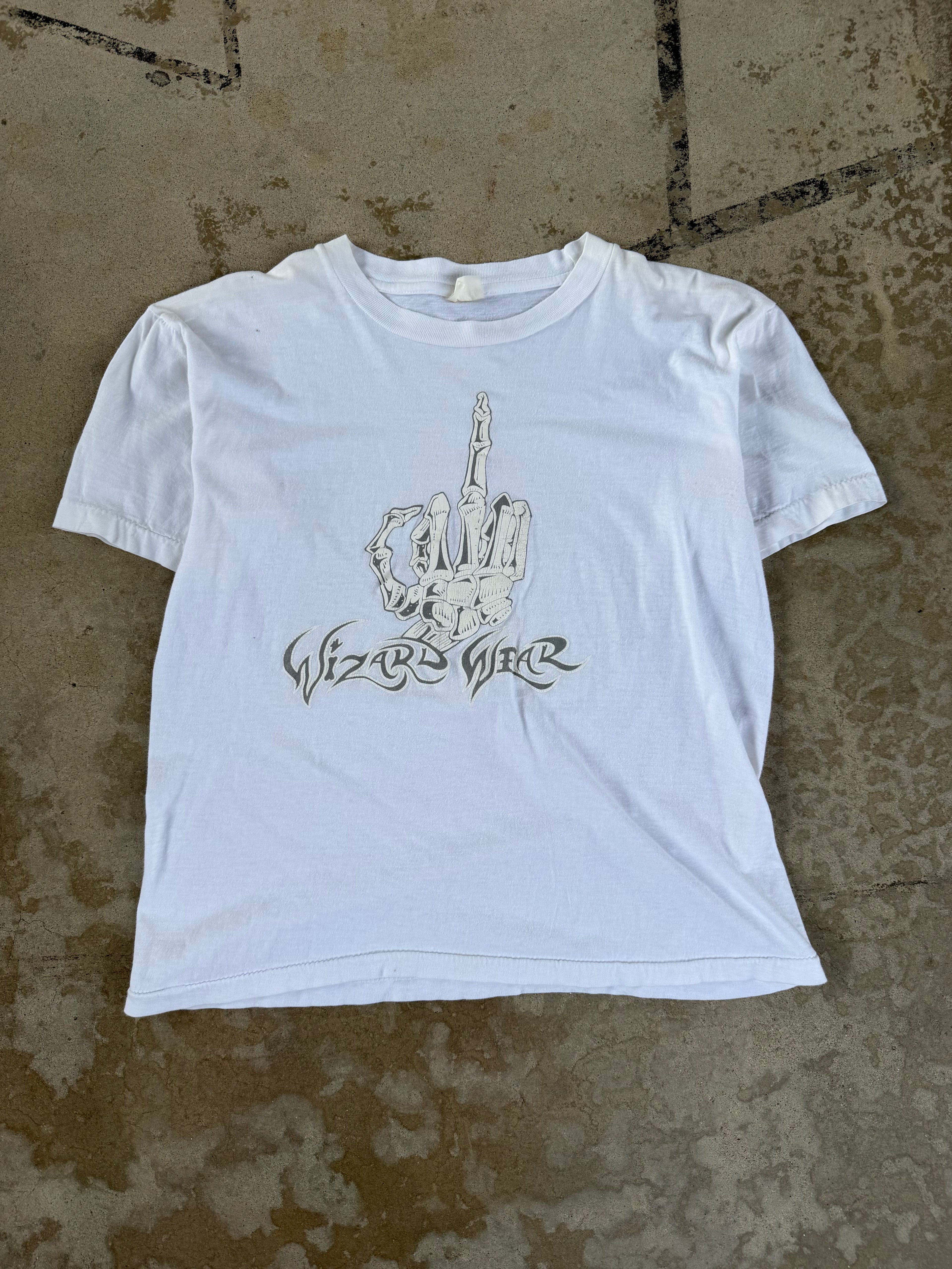Late 80s Skeleton Middle Finger | L